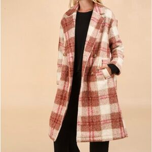 Women’s Plaid Winter Coat